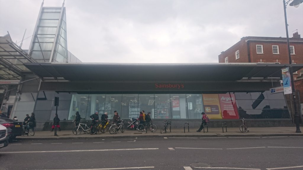SAINSBURY'S SUPERSTORE CLAPHAM COMMON This is Clapham