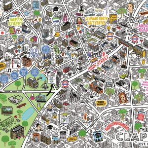 Jenni Sparks Clapham Map