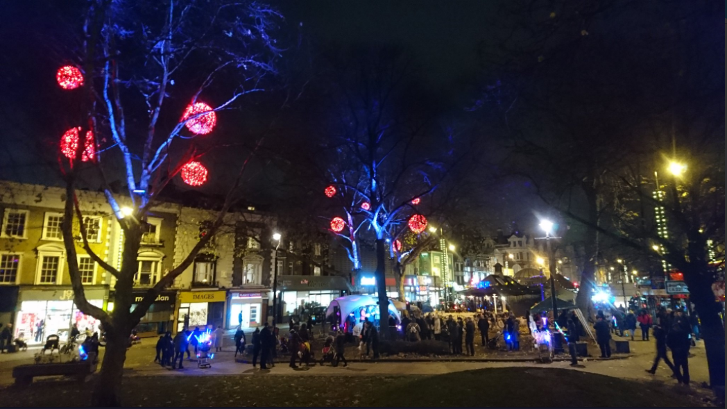 Clapham Christmas Lights This is Clapham