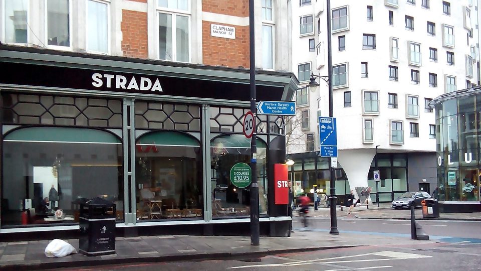 strada clapham high street