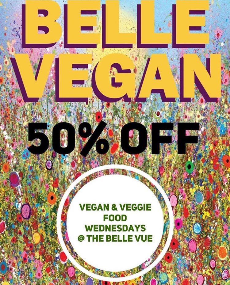 belle vue veggie vegan offer clapham