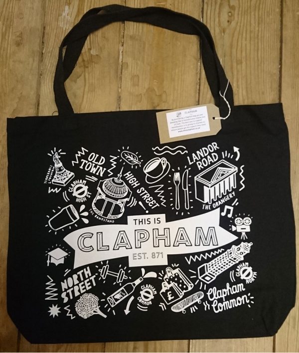 This is Clapham Shopping Bag