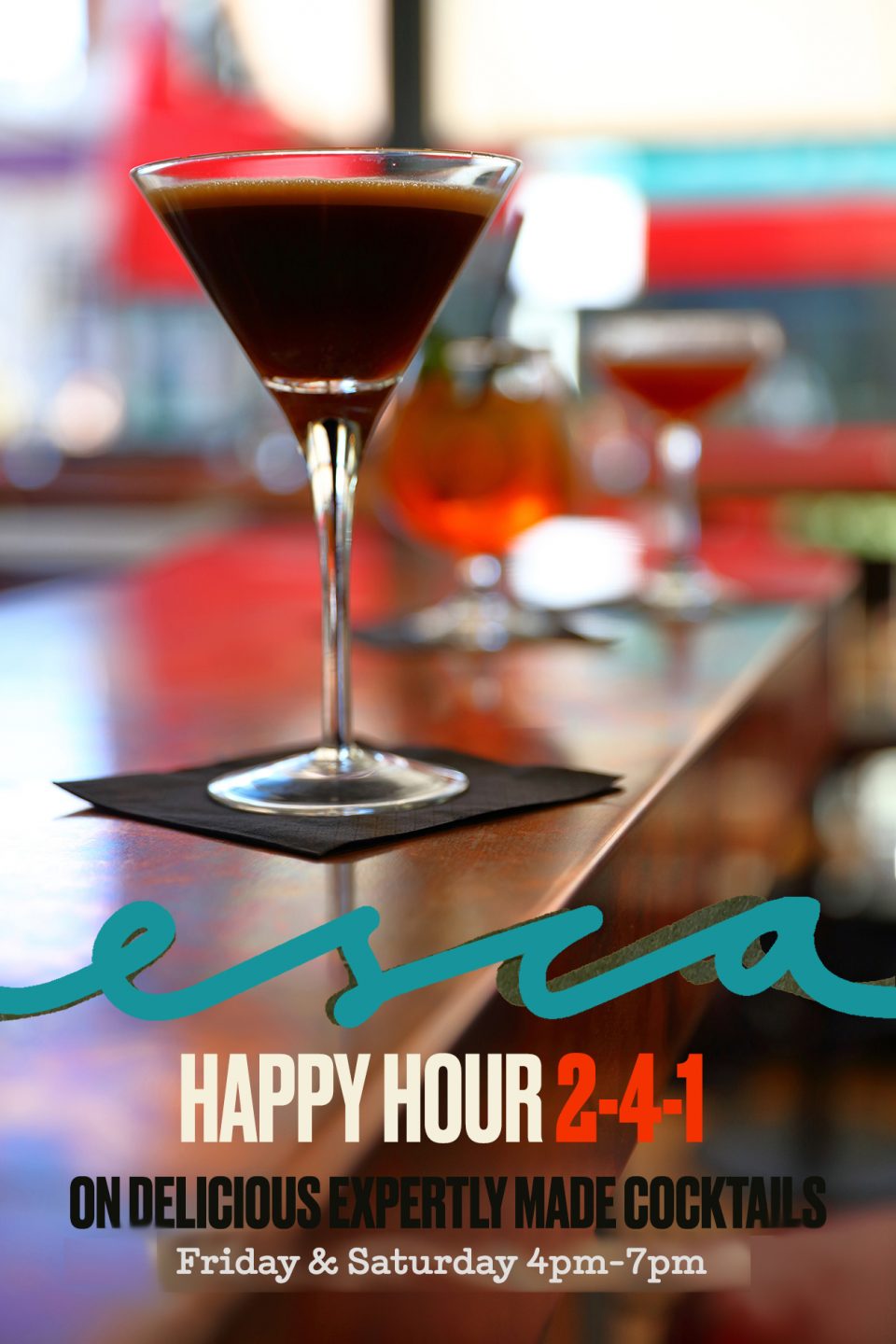 esca happy hour clapham