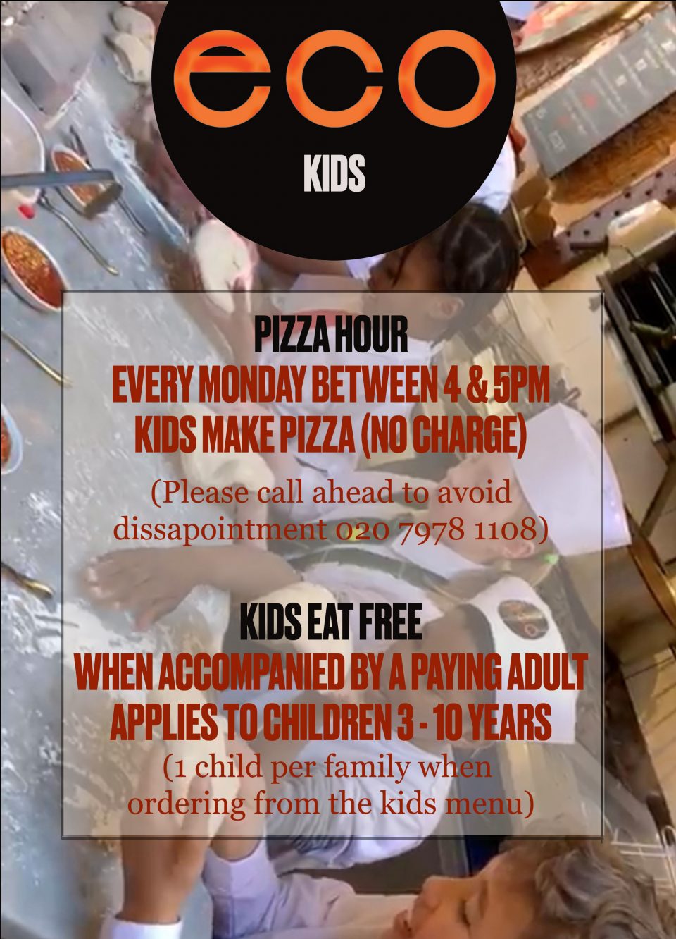 Eco kids eat free